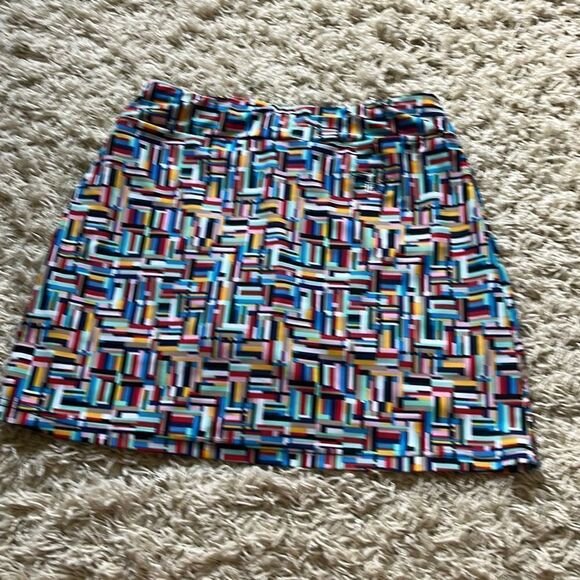 Tzu Tzu Charlotte Golf Skort, Multi Color Design Pickleball,  Tennis, golf  M - Picture 10 of 16